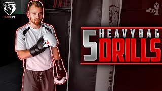 5 Fun Heavybag Workouts & Drills