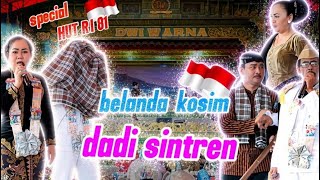 HUMOR WA KOSIM DADI SINTREN || SPECIAL HUT RI-81 || SANDIWARA DWI WARNA