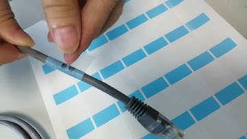 Self laminating wrap around cable labels from Ruilisibo label factory