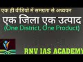 One District One product Scheme। एक जिला एक उत्पाद योजना। Uttar Pradesh gk।