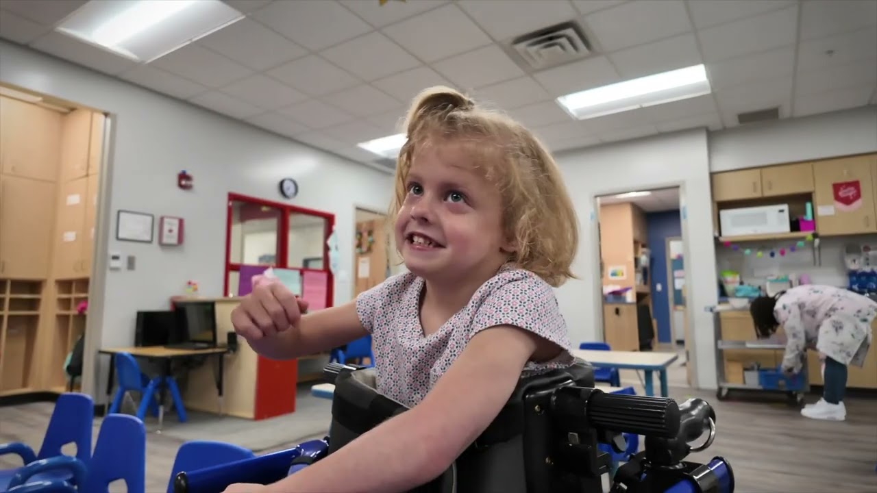 United Ability has given hope to the Little family. Harper and Sarah are thriving.