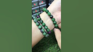 All kinds of Ruby Zoisite Bracelet #rubyzoisite #gelangrubyzoisite