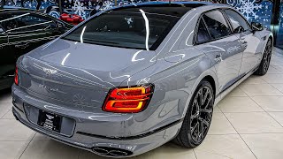 2023 Bentley Flying Spur V8 S is $300000 *GORGEOUS MASTERPIECE LUXURY SEDAN* Walkaround Review