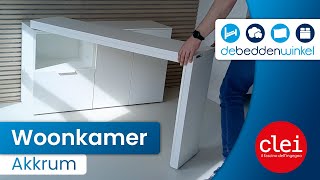 : Ruimtebesparende tafel/bureau Clei Giro door De Beddenwinkel!