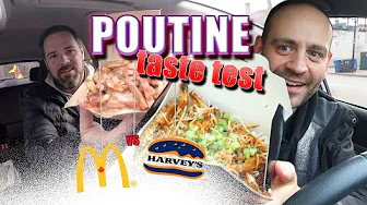 American vs. Canadian POUTINE...Can they even compare? (McDonald’s vs. Harvey’s)