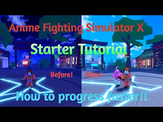 Anime Fighters Simulator on  - How to Start and Progress in