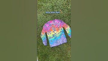 Tie Dye Tutorial: The Rain Cloud #JakesTieDye