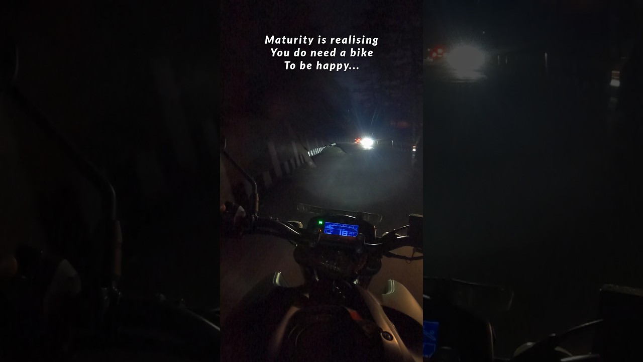 Riding through the dark, finding my spark✨