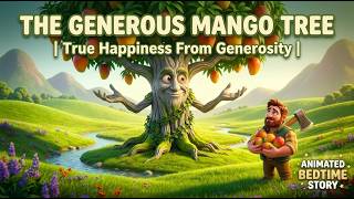 The Generous Mango Tree | True Happiness Comes From Generosity | Animated Bedtime Story