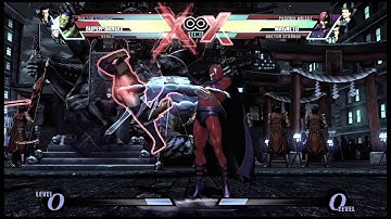 UMVC3- Super-Skrull Extensive Combos; feat.RapidSlash, Bolts