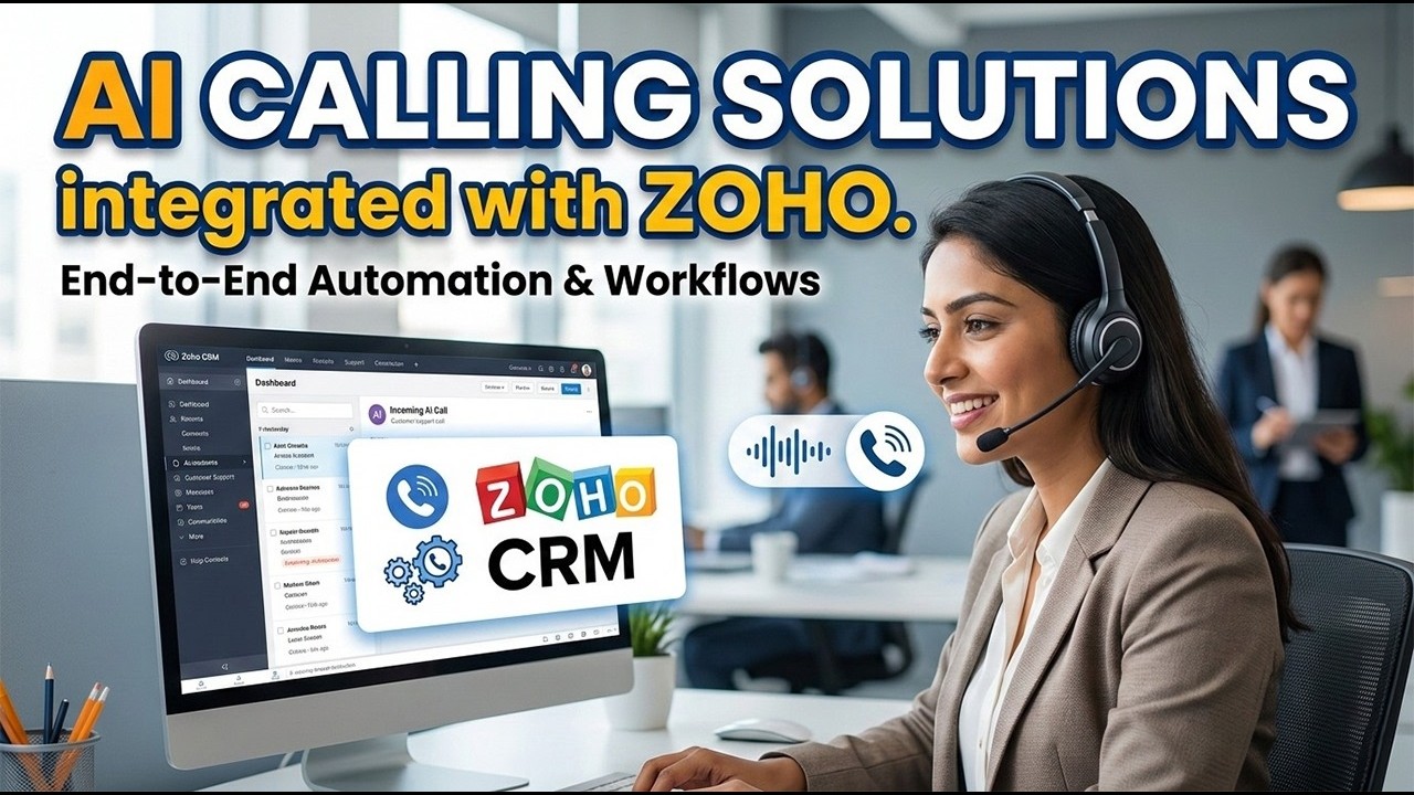 Zoho CRM + AI Calling Agent Integration | Auto Create Leads & Log Calls ...