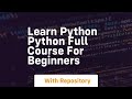 Learn python python full course for beginners