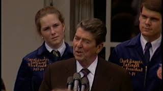 President Reagan's Remarks to Future Farmers of America National and State Officers on July 24, 1984
