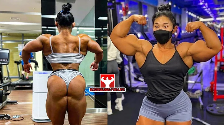 Most Muscular and Massive Female from Korea - Eunh...