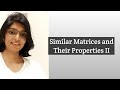 Similar Matrices With Properties