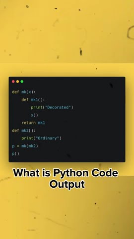 Python Quiz 30 | What is Output ? 😑👀 #shortsfeed #viral #programming # ...