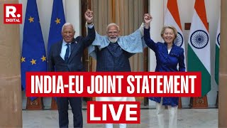 India-EU Summit LIVE: Joint Statements By PM Modi & EU Chief Ursula Von At Hyderabad House