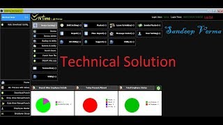 On time software Full  configuration, bio matrix setting ||sandeep_verma | Technicalchora screenshot 5