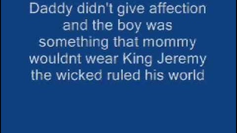 Jeremy Lyric Video version - Lyric Video performance video thumbnail