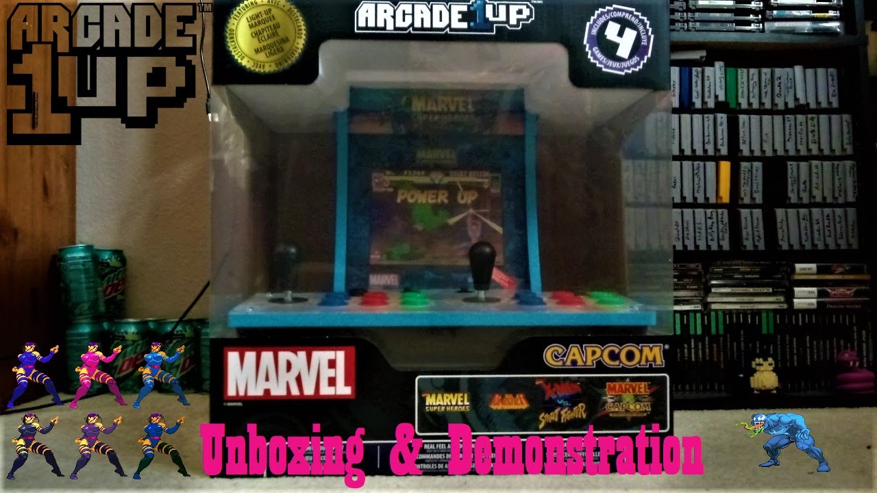  Arcade 1Up Arcade1Up Marvel Super Heroes 2 Player Countercade -  Electronic Games; : Toys & Games