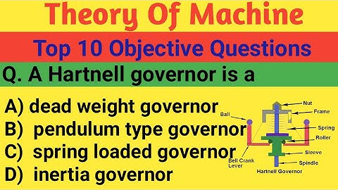 Top 10 Theory Of Machine (TOM) Objective Questions And Answer For All Competitive Exams | NMDC ||