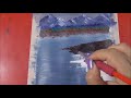 Easy Acrylic Painting Landscape Speedpaint