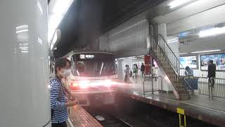 名鉄1200系名古屋駅発車