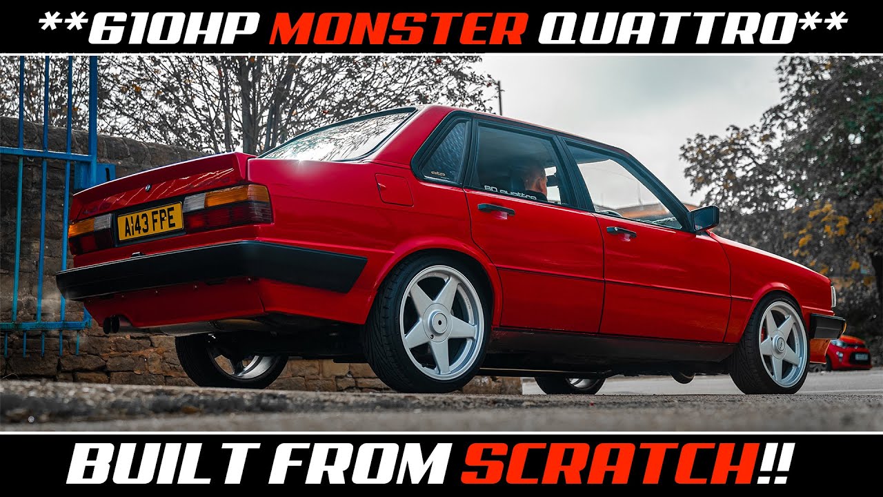 Habubu afstuderen Beven THIS 610HP AUDI QUATTRO 80 IS A PETROLHEAD DREAM BUILD!! - YouTube