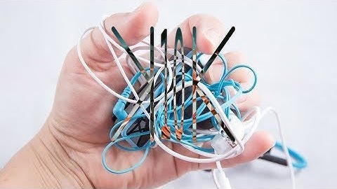compressed into 10 seconds - How To Basic - How To Untangle Headphones