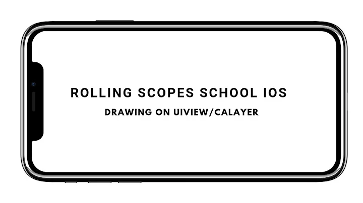 RSSchool iOS 2019Q1, Лекция 13, Drawing on UIView/CALayer