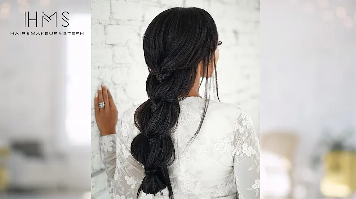 Sleek & Smooth Braid On Dark Hair by Stephanie Bri...
