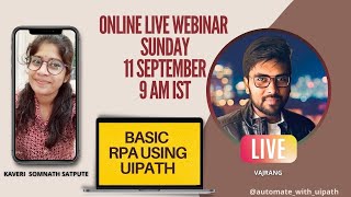 UiPath Basic RPA using UiPath for Beginners
