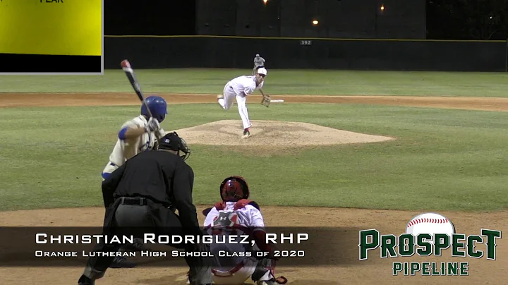 Christian Rodriguez Prospect Video, RHP, Orange Lu...