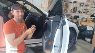 Tesla Model S Door Handle Paddle Gears Replaced