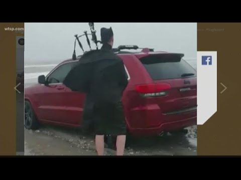 broadcast Child 'fake reports' Jeep in Atlantic Ocean