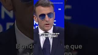 💥Macron: “A Europa pode ser lenta, mas é previsível e tem o Estado de Direito”💥