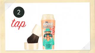 How to use Benefit The Porefessional: Agent Zero Shine Primer | Cosmetify