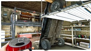 Zostań najlepszym mechanikiem samochodowym w Internecie - Junkyard Truck Runs screenshot 1