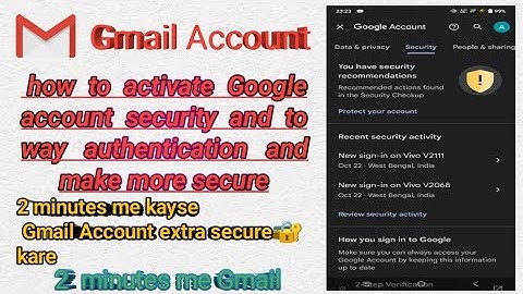🔒  How to Secure Your Google Account from Hackers (2023) | AI security in Google account.