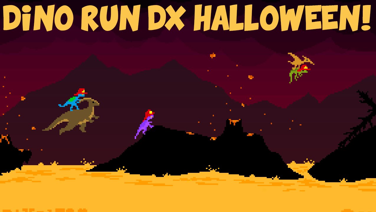 Dino Run DX HALLOWEEN UPDATE! 