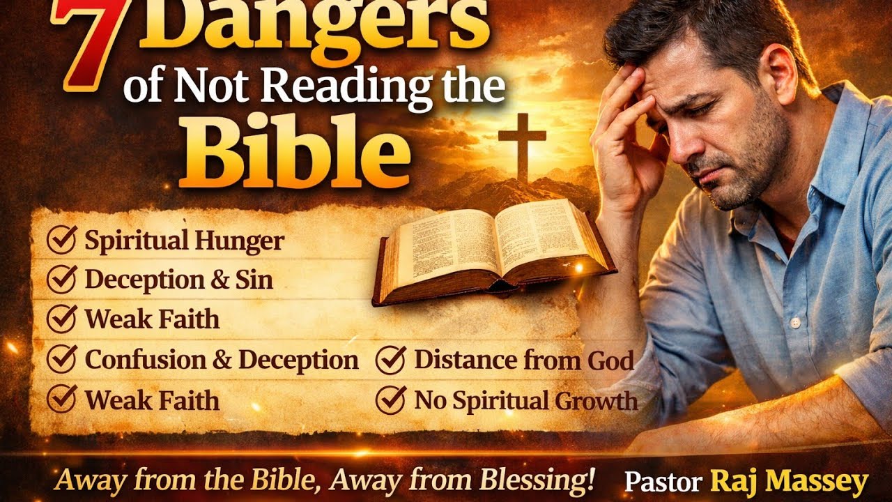 Brother Raj Massey is live | बाइबल न पढ़ने के सात नुकसान | Brother Raj Massey|
