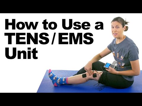 How to Use a TENS / EMS Unit for Pain Relief