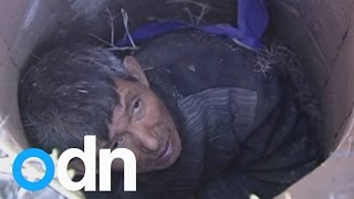 Elderly man rescued after being trapped in well for three days in China