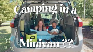 Free No Build Minivan Camper Conversion | Part 1