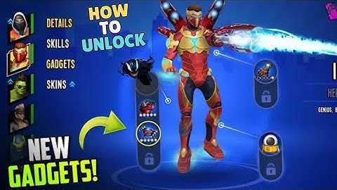 How to unlock Iron Man web Shooter || Spider Fighter 3 ||