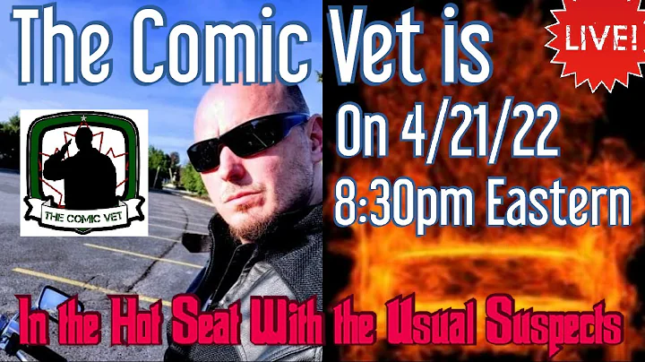 The Comic Vet is In the Hot Seat With the Usual Su...