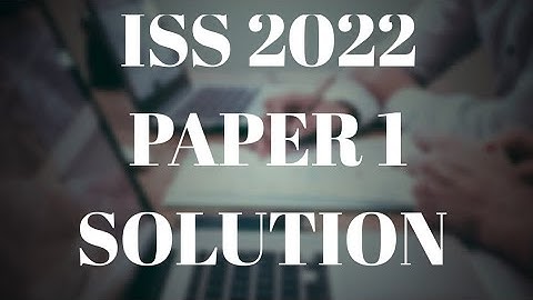 UPSC ISS 2022 JUNE SOLUTION ANSWER MCQ EXAM INDIAN STATISTICAL SERVICE contact 9836793076