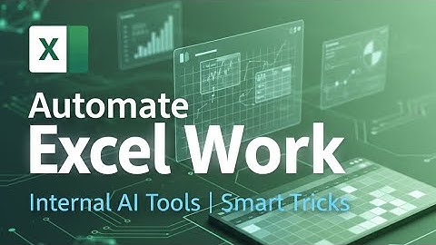 How Businesses and Individuals Can Automate Daily Excel Work | No-Code, AI Tools, and Smart Tricks