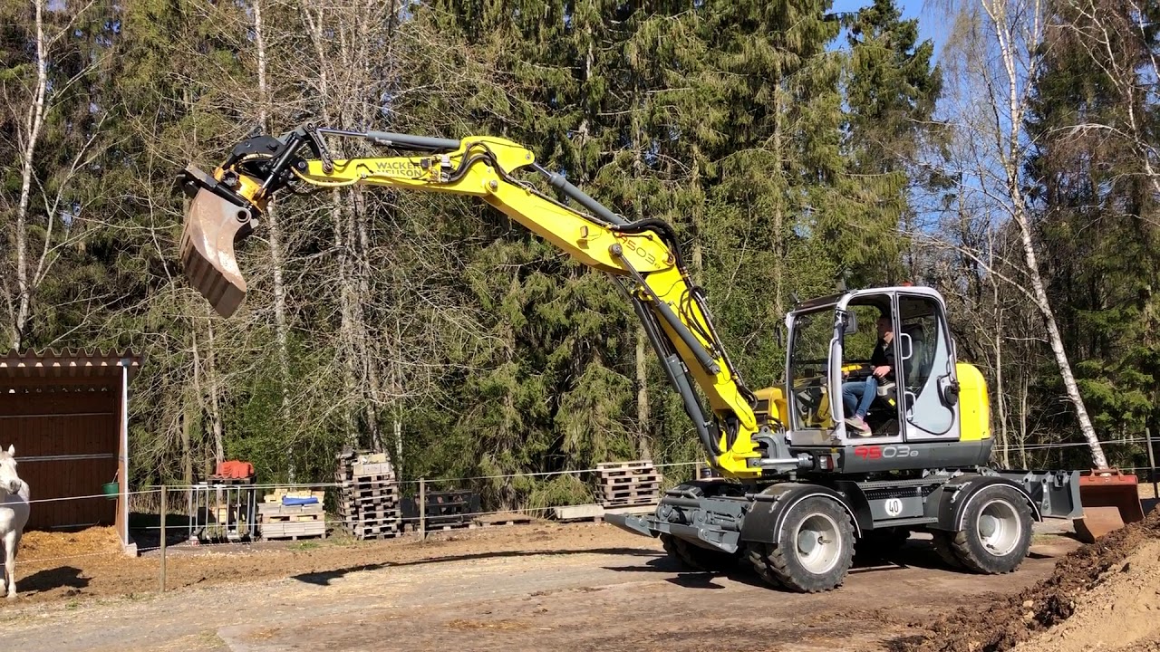 Hjulgrävare Wacker Neuson 9503-2