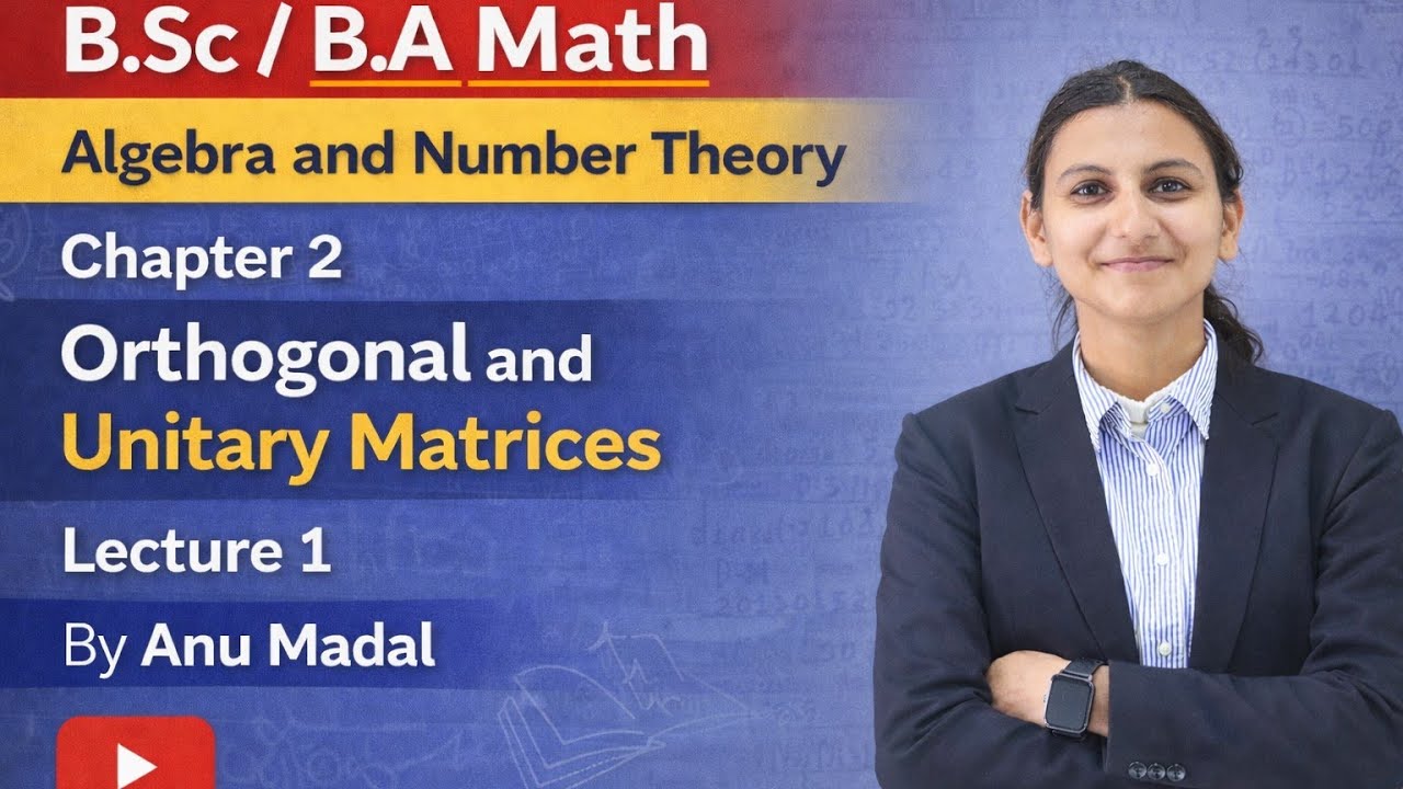 chapter 2  orthogonal matrices and theorems on orthogonal matrices 